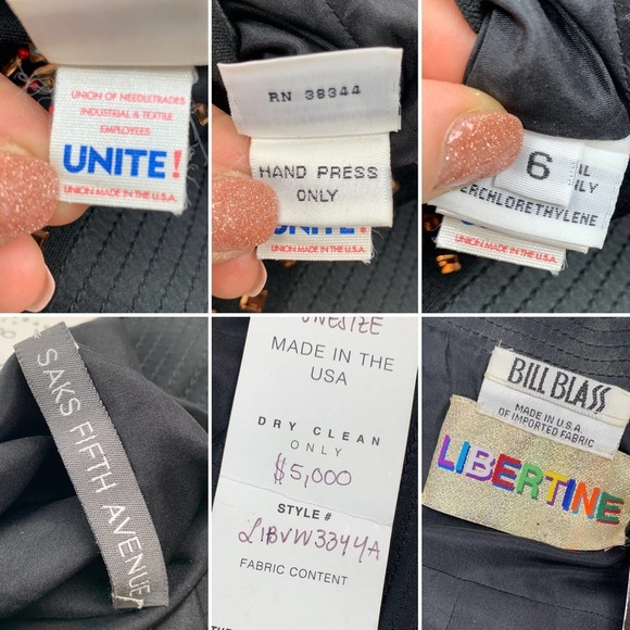 New with tags LIBERTINE BILL BLASS one of a kind couture beaded pencil dress - Picture 13 of 17